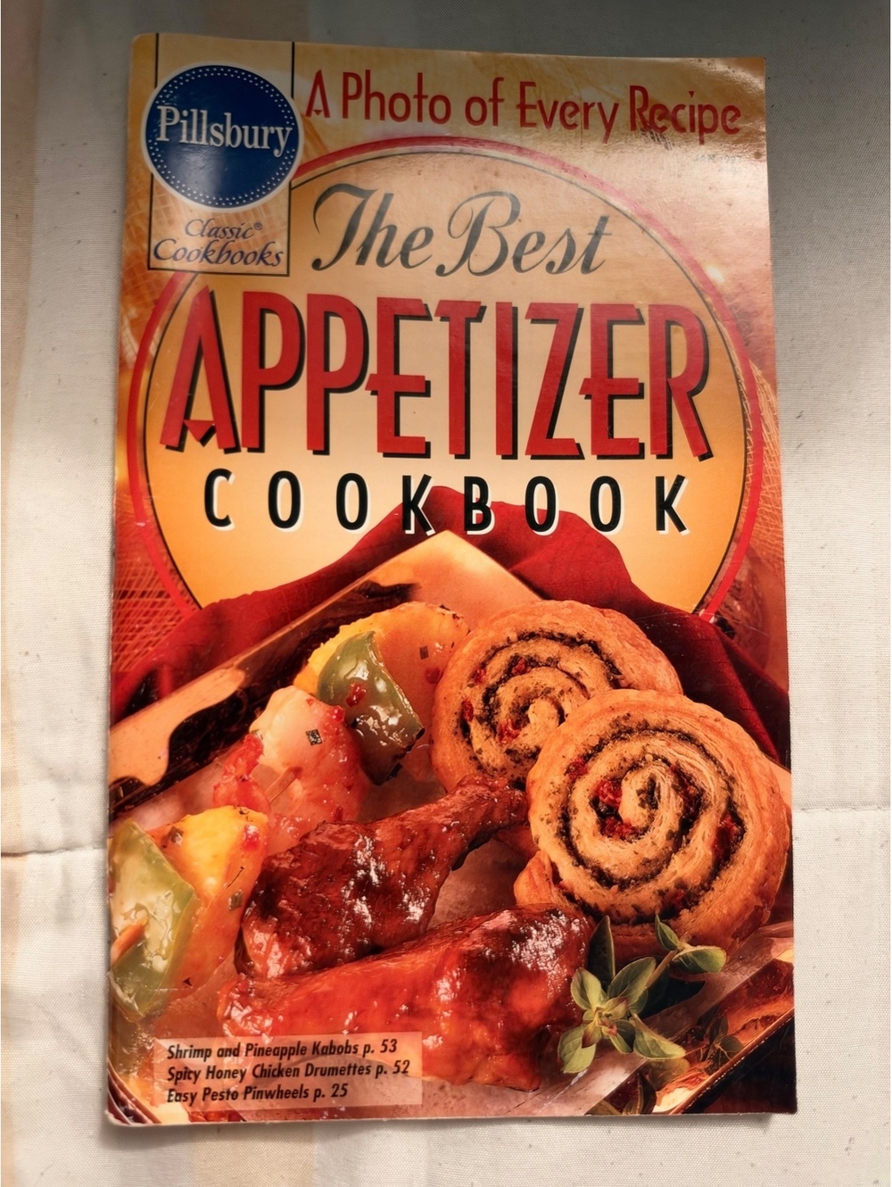The Best Appetizer Cookbook by Pillsbury Classic Cookbooks